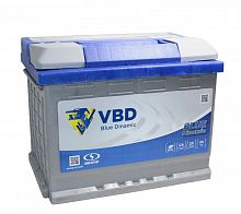 Аккумулятор VBD 60.1 Ач, прямая полярность, пусковой 640А, размер 242*175*190 — купить в магазине akkumulyator163 с бесплатной доставкой и установкой по Самаре.