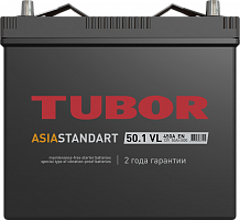 Аккумулятор TUBOR Asia standart 6ст-50.1 — купить в магазине akkumulyator163 с бесплатной доставкой и установкой по Самаре.