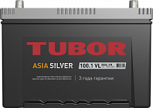 Аккумулятор TUBOR Asia silver 6ст-100.0 VL — купить в магазине akkumulyator163 с бесплатной доставкой и установкой по Самаре.
